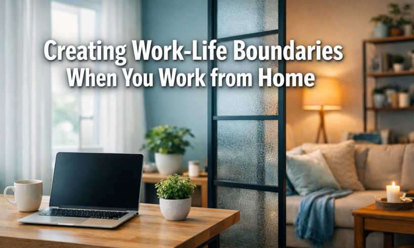 Creating Work-Life Boundaries When You Work from Home