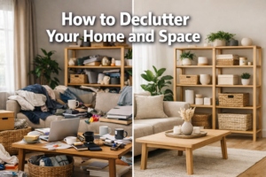 How to Declutter Your Home and Space