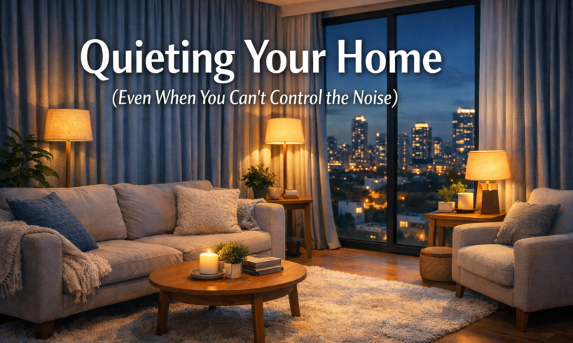 Quieting Your Home (Even When You Can’t Control the Noise)