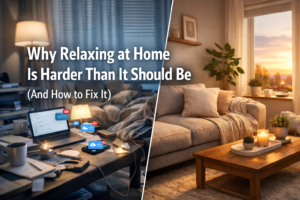 Why Relaxing at Home Is Harder Than It Should Be (And How to Fix It)